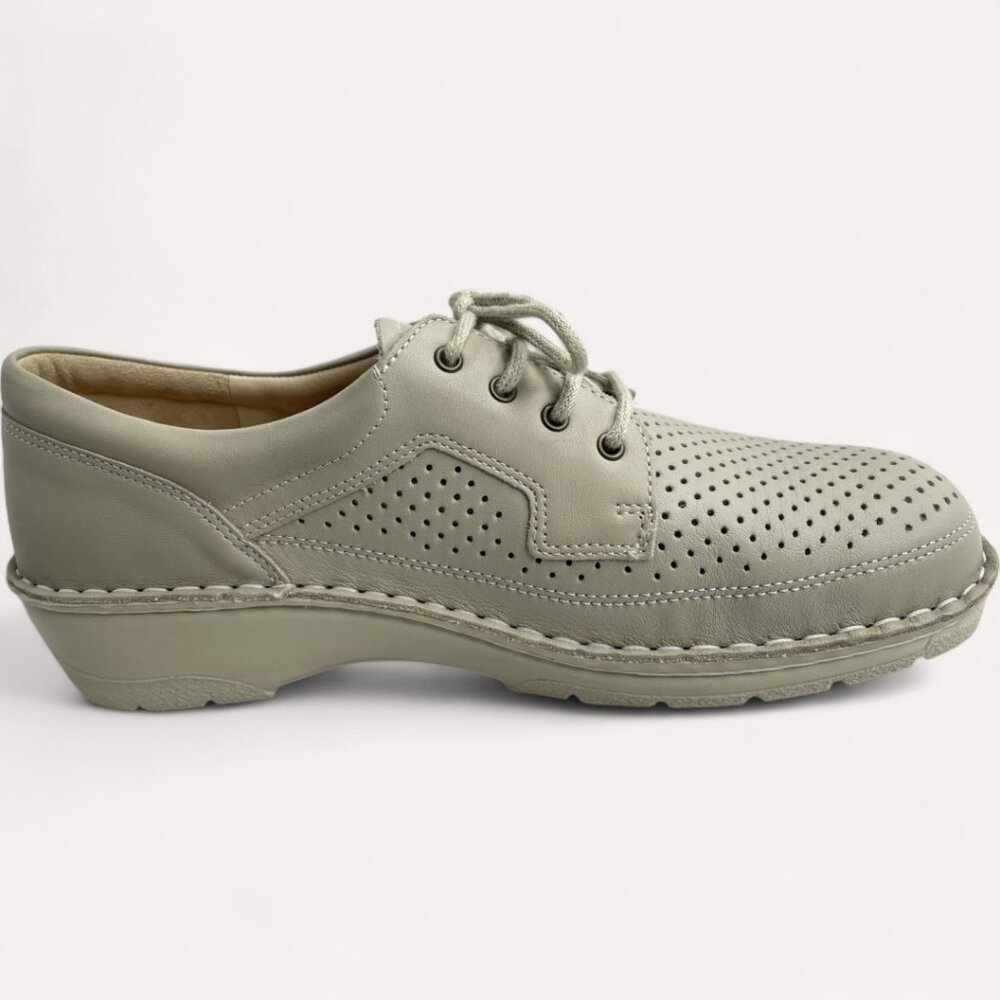Finn Comfort Shoes $400 Sponarid German Leather Women's 9 Beige Never Worn - Picture 5 of 14